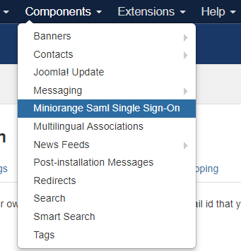 Screenshot of Joomla Admin page toolbar