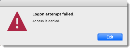 User cannot login due to high risk score in Mac.