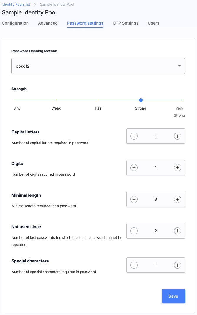 Password Policies