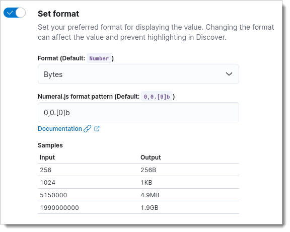 Using Field Formatters