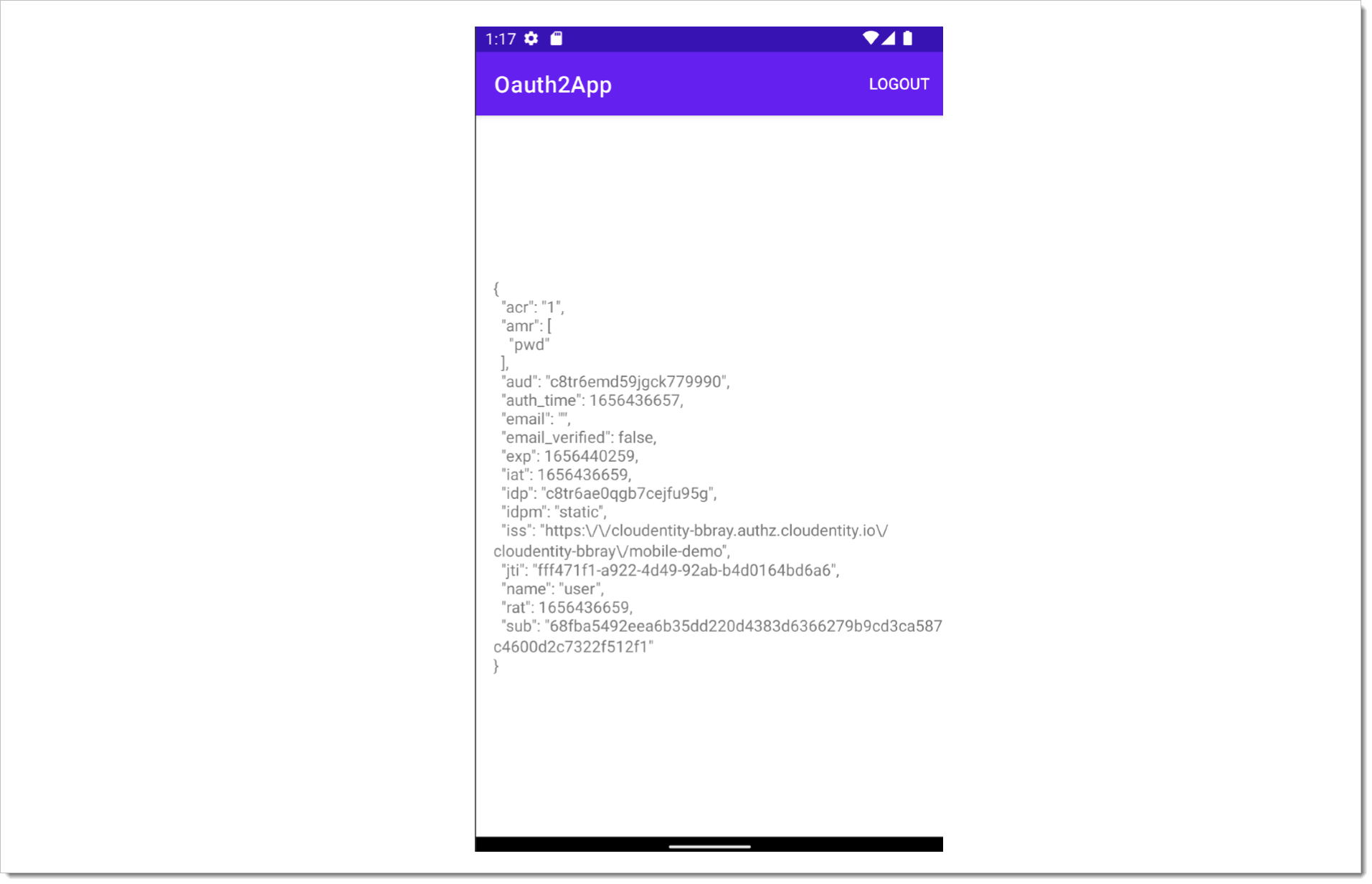 id token segment