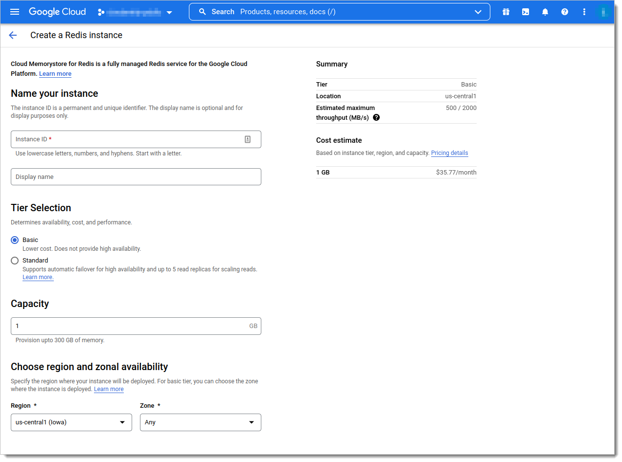 GCP SQL Select