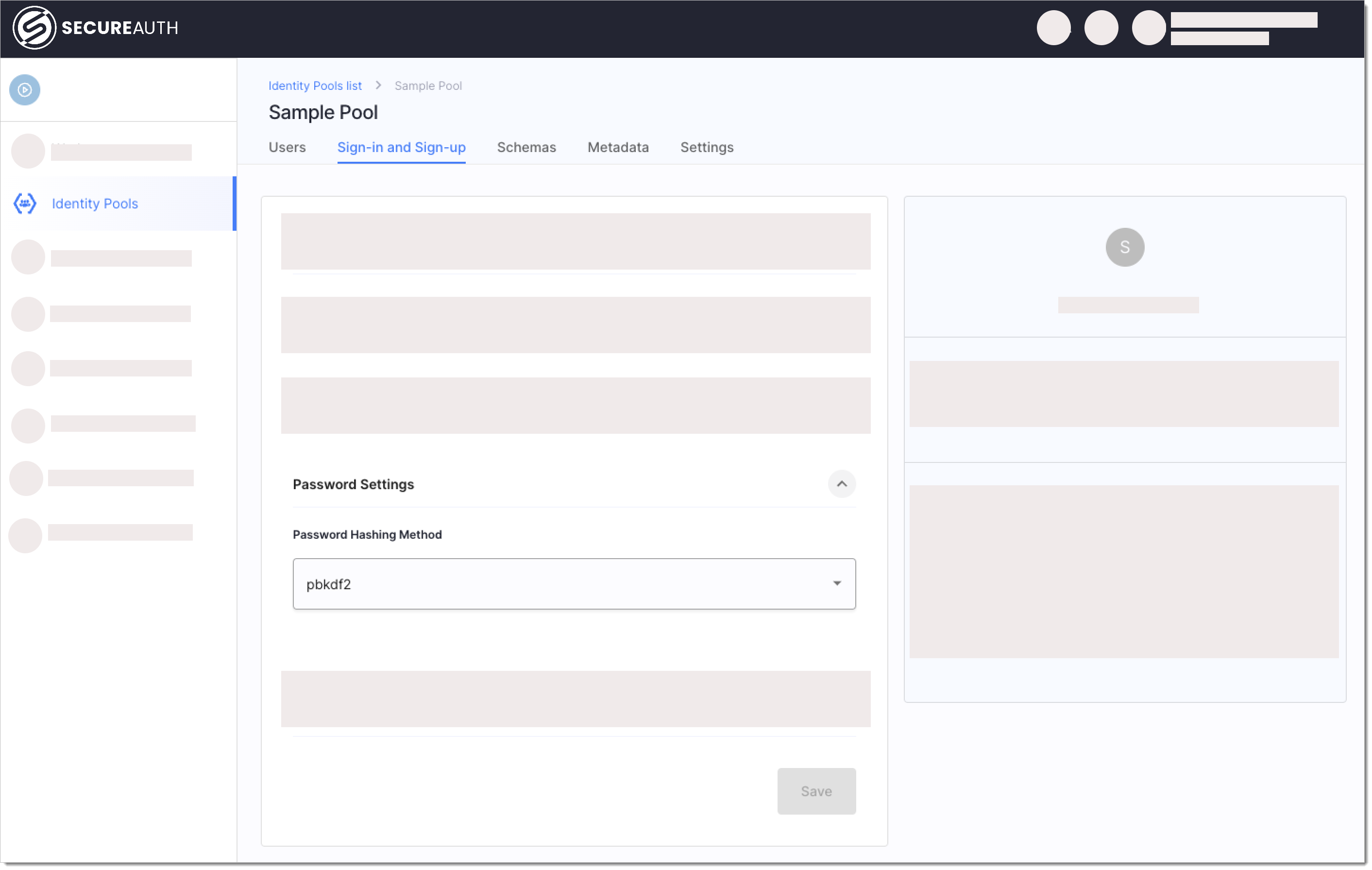 Password Hashing method