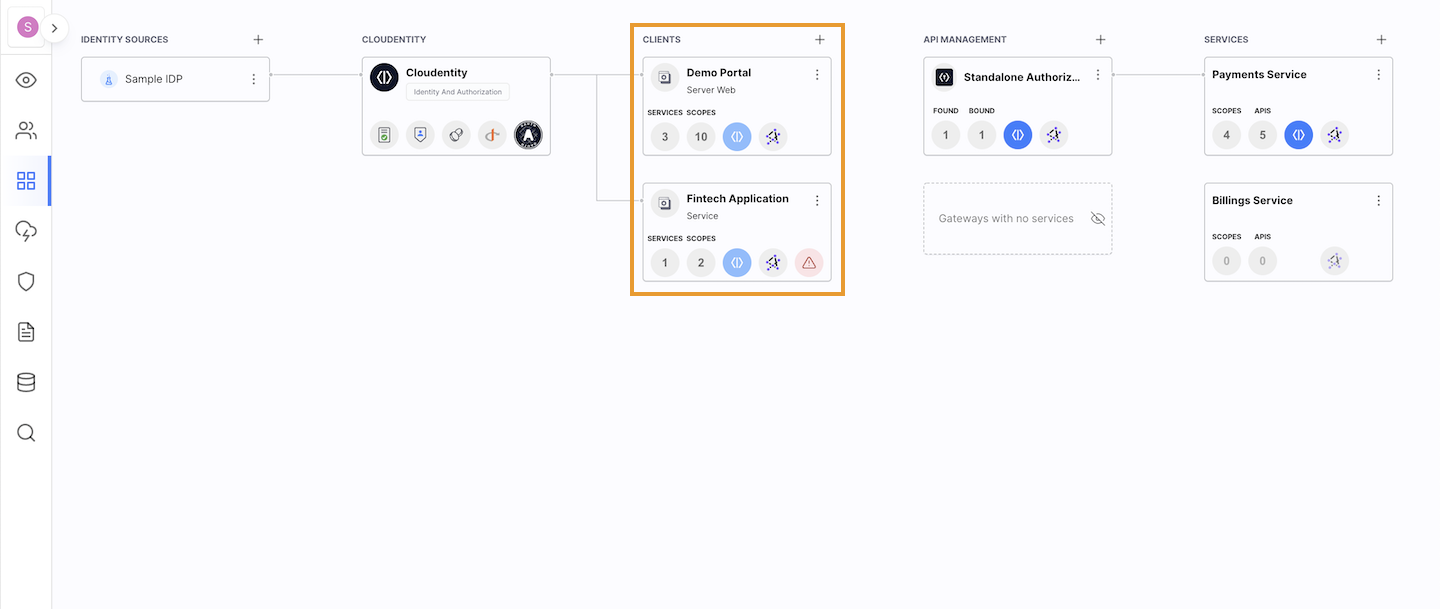 Add a client application