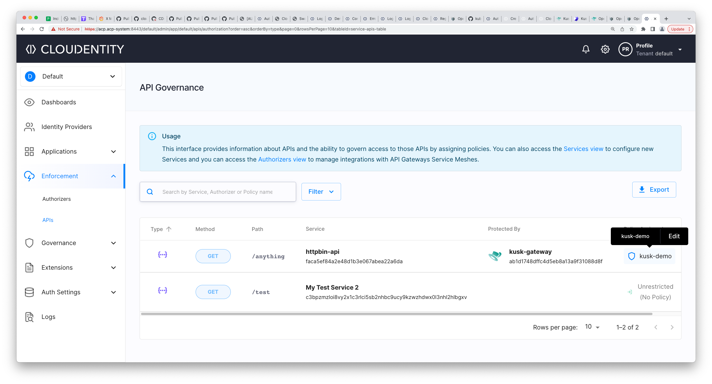 Cloudentity REGO Policy Editor