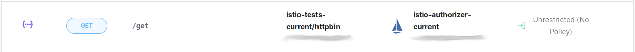Endpoint /get without any policy