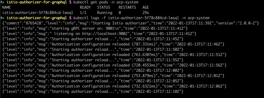 Cloudentity istio authorizer authorization