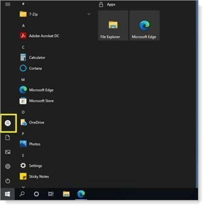 Click username on Amazon Workspaces desktop